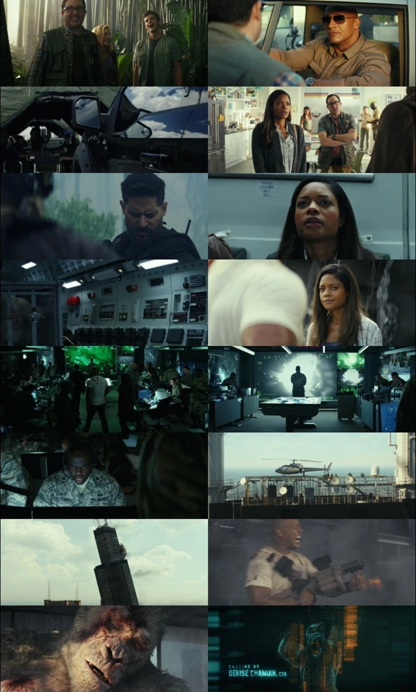 Download Rampage | 2018 | Hindi-English | Dual Audio | Full Movie 480p 720p 1080p